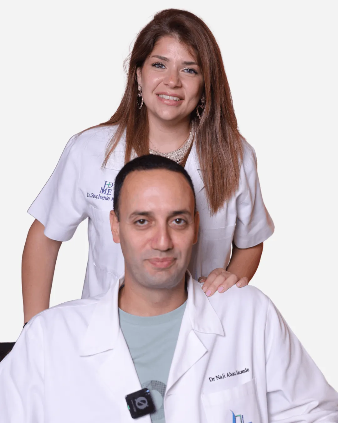 Dr. Naji and Stephanie — Pharmacist